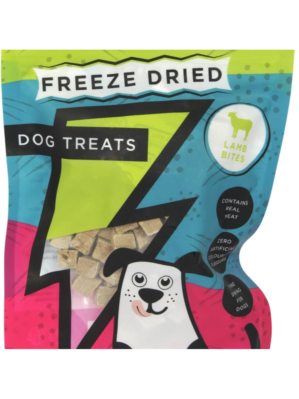Drool's Freeze-Dried Lamb Bites 50g Dog Treats - Resealable Pack - Low Fat - High in Protein