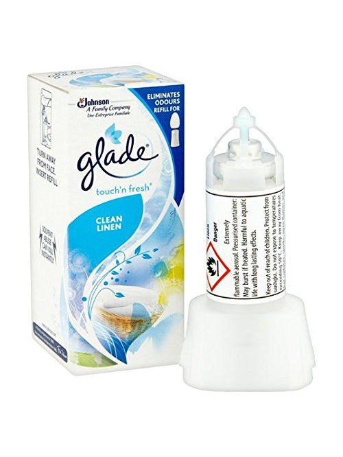 Glade Touch 'n Fresh Refill Clean Linen 10ml