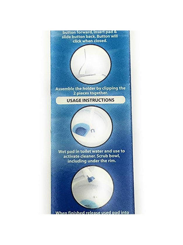 Toilet Duck Fresh Brush Starter Kit + Refill Pack