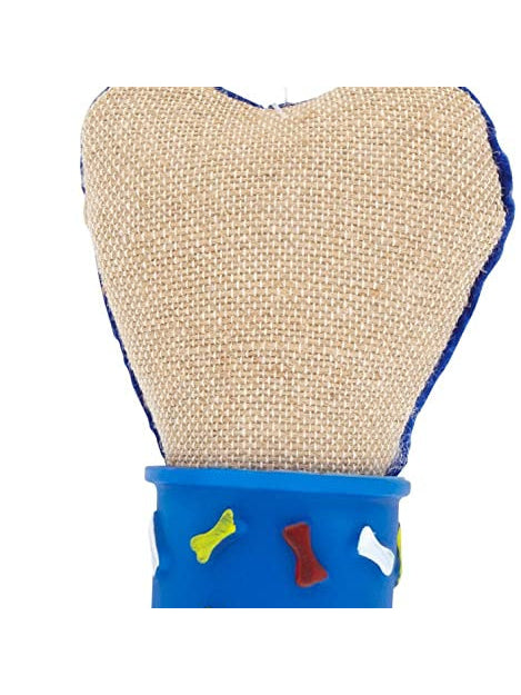 Bob Martin Fabric & Rubber Large Plush Bone, L