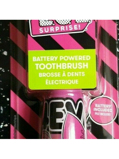 LoL Surprise Firefly Junior Light Up Battery Operated Electric Toothbrush