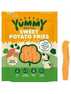 Smart Choice Yummy Sweet Potato Fries Stick Dog Treats 150g With Added Vitamins & Minerals