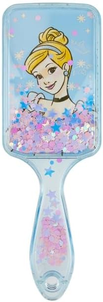 Princess Cinderella Detangler Hairbrush For Wet or Dry Hair - Girls Brush To Banish Knots & Tangles - Gift Boxed