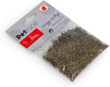 Petface Crazy Catnip, Natural Wild Catnip for Cats, 15 g