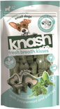 Knash Dog Fresh Breath Kisses Dental Chews 100g Peppermint & Parsley Flavour Care Veggie Based Daily Treats Healthy Teeth & Gums Small Dog (Copy)