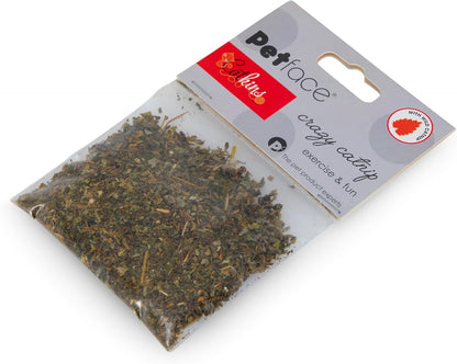 Petface Crazy Catnip, Natural Wild Catnip for Cats, 15 g