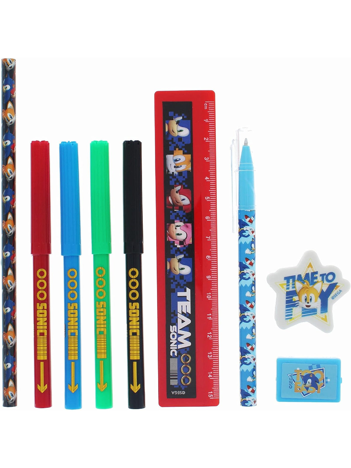 Sonic Bumper Stationery Set, Sonic the Hedgehog, Back To School Stationery Set