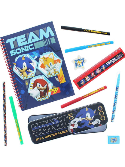 Sonic Bumper Stationery Set, Sonic the Hedgehog, Back To School Stationery Set