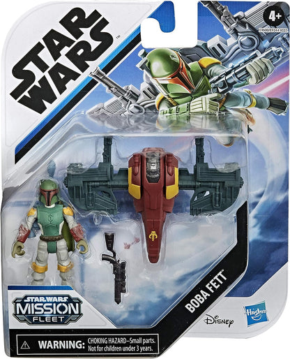 Star Wars Mission Fleet Gear Class Boba Fett Capture in the Clouds 2.5-Inch-Scale Figure and Vehicle