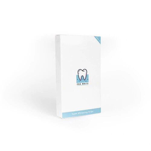 PAP-X Pro White Teeth Whitening Strips Peroxide Free Fluoride Free