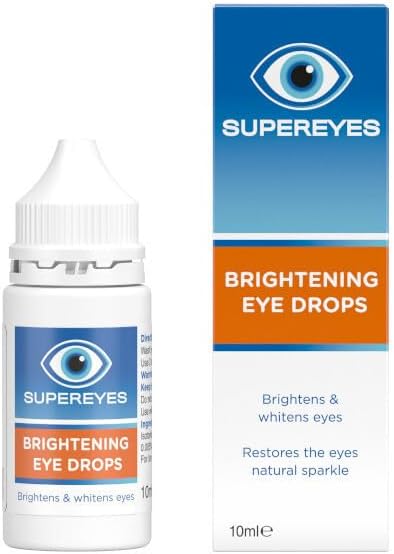 Supereyes Optivive Revive Eye Drops, Brightening, Brightens and Whitens, Restores The Eyes Natural Sparkle, Contact Lens Friendly, 10ml