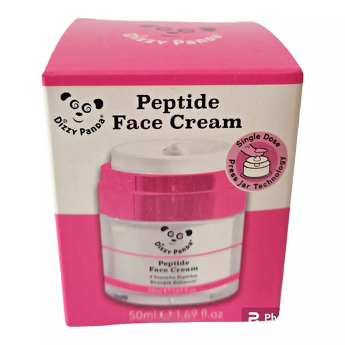 Dizzy Panda Peptide Face Cream 50ml Powerful Cleanser Radiant Skin