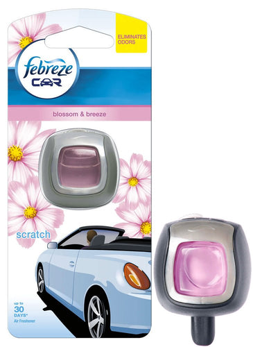 Febreze Car Clip On Vent Air Freshener Blossom & Breeze