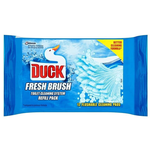 Duck Fresh Brush Refill Total 72 Refills (6 Packs)