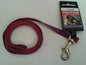 Nylon Puppy Dog Lead 120cm x 10mm Extra Small Dog 1.2M Blue Red Design