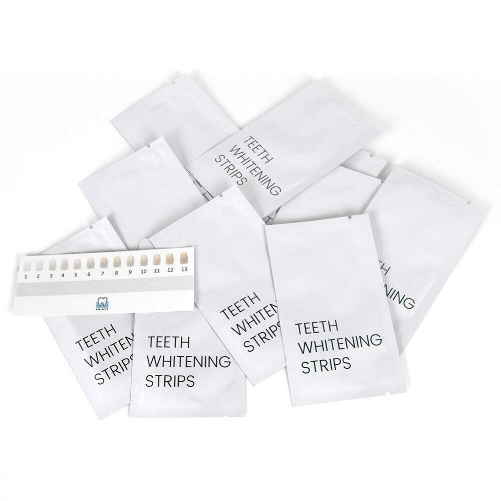 PAP-X Pro White Teeth Whitening Strips Peroxide Free Fluoride Free