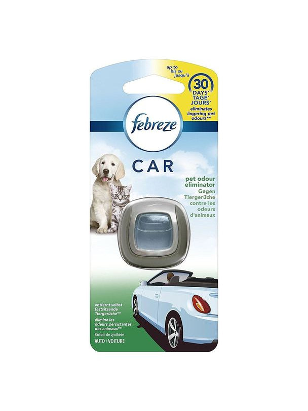 Febreze Car Pet Odour Clip-On Air Freshener 2ml